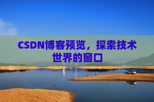 CSDN博客预览,探索技术世界的窗口